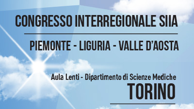 Congresso interregionale SIIA Piemonte Liguria Valle d'Aosta