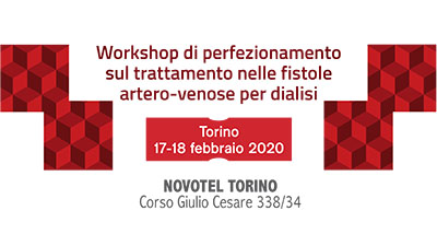 Workshop di perfezionamento sul trattamento nelle fistole artero-venose per dialisi