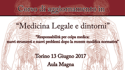 Corso di aggiornamento in “Medicina Legale e dintorni"